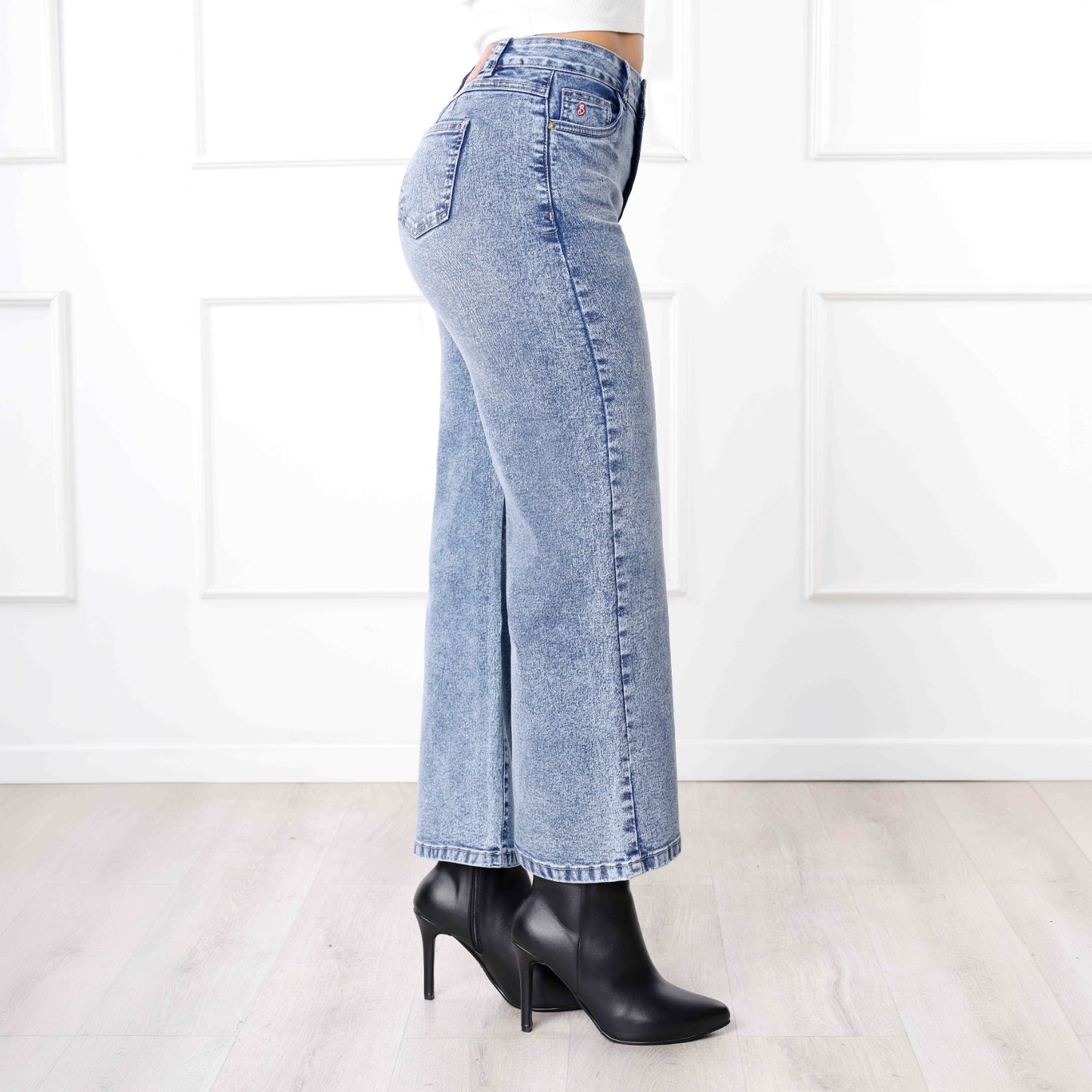Pantalón Cintura Culotte Petit Cristal Frost
