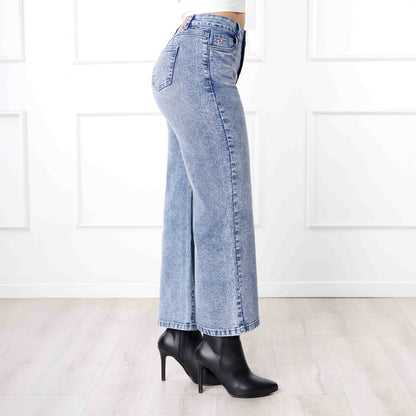 Pantalón Cintura Culotte Petit Cristal Frost