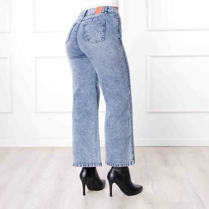 Pantalón Cintura Culotte Petit Cristal Frost
