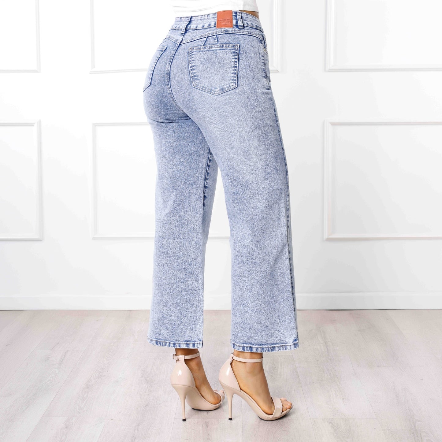 Pantalón Cintura Culotte Petit Diamante Frost