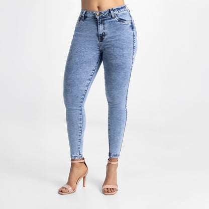 Pantalón Cintura Pitillo Diamante Frost