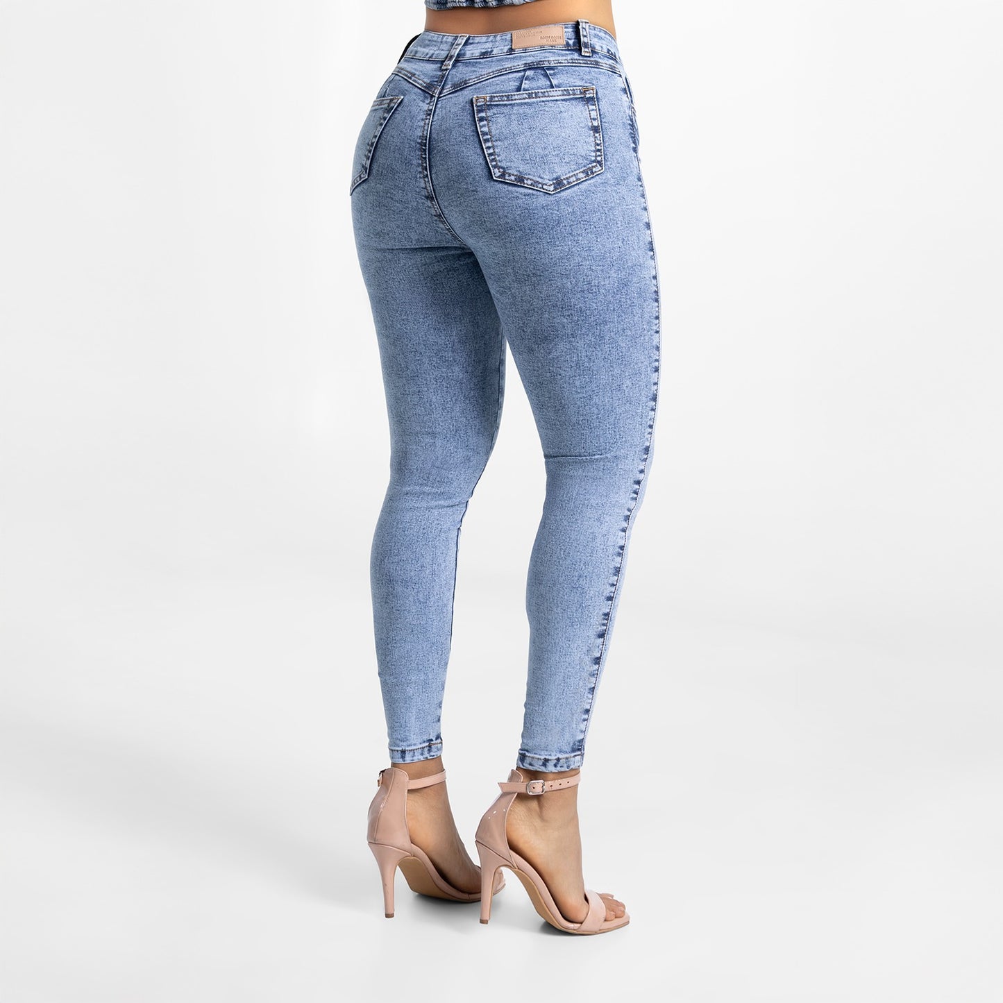 Pantalón Cintura Pitillo Diamante Frost